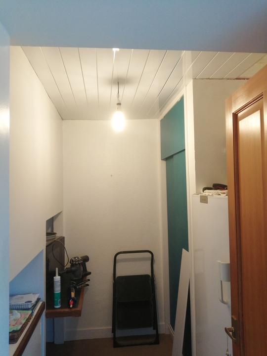 Ceiling After Cladding